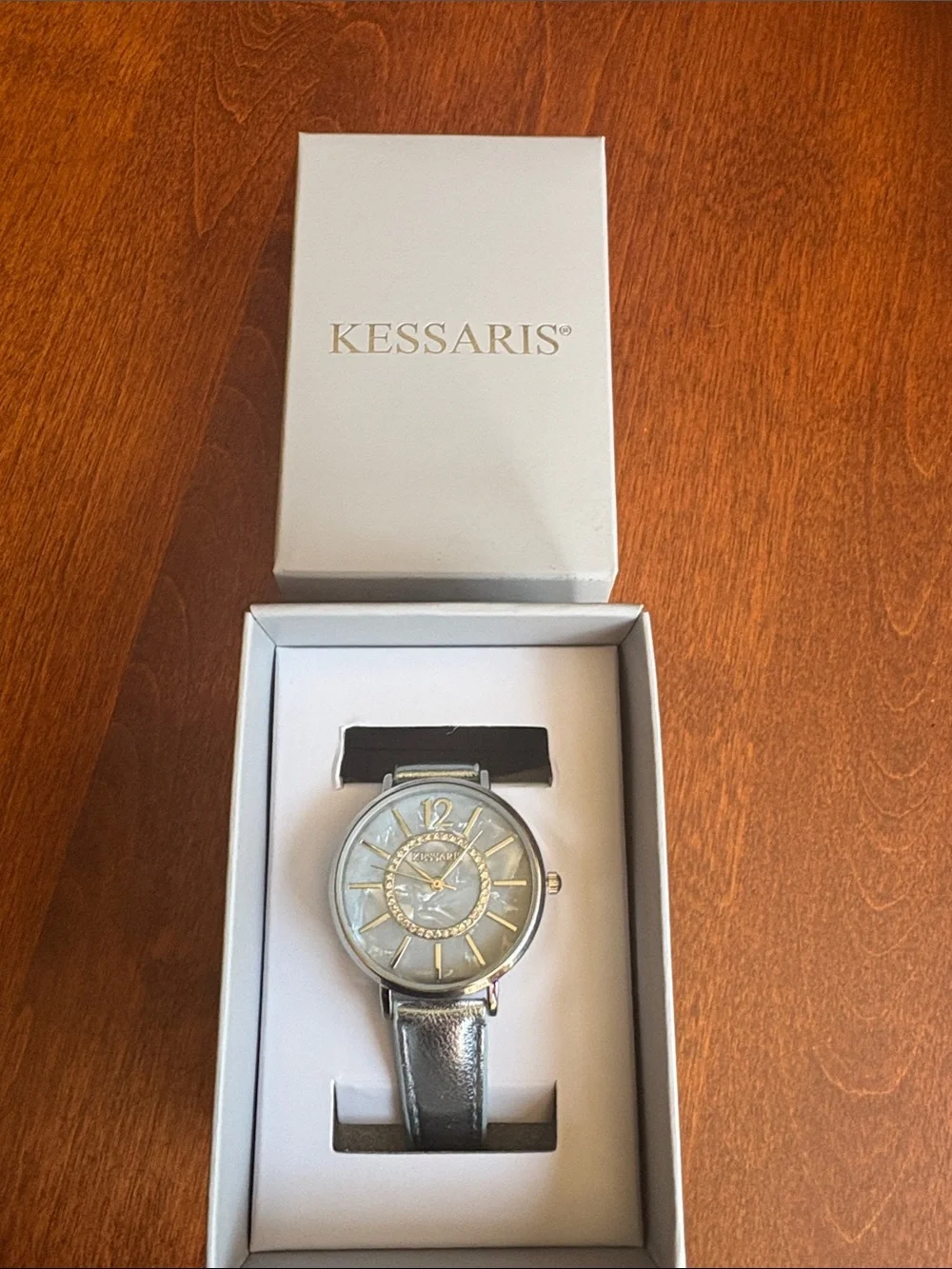 Kessaris silver watch